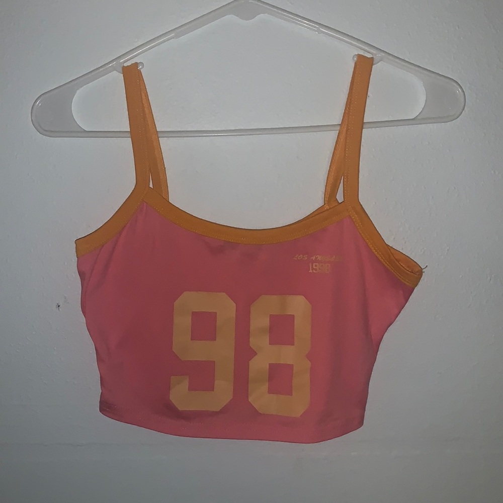 Tank Top Pink and Orange XS